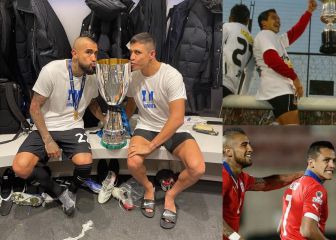 La promesa de Vidal a Sánchez tras el título con el Inter