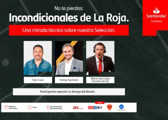 AS, ADN, Futuro y Santander presentan Incondicionales de la Roja: la previa de Chile-Argentina