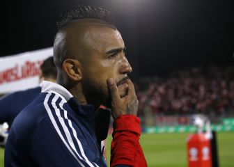 La racha de Vidal en la Roja que se rompe tras casi nueve años