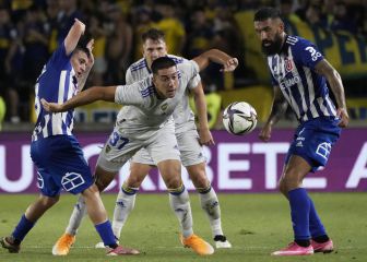 Moya arruina los planes de la U y Boca clasifica a la final