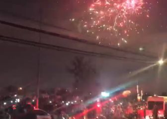 El espectacular banderazo en Calama: ¡locura total por la Roja!