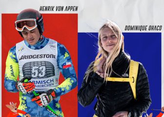 Quiénes son Dominque Ohaco y Henrik Von Appen, los abanderados de Chile en los Juegos de Invierno 2022