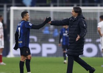 El optimismo de Inzaghi ante el buen momento de Alexis