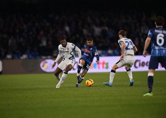 Napoli 1 - 1 Inter de Milán: goles, resultado y crónica
