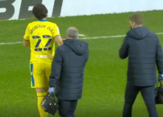 Así se lesionó Ben Brereton: ojo a cómo salió de la cancha