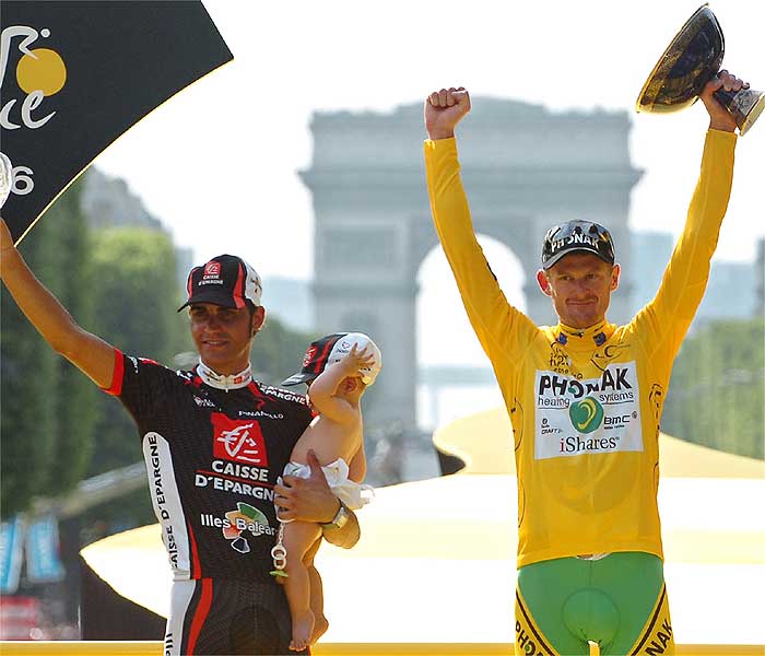 Landis es declarado culpable de su positivo y Pereiro será declarado ganador del Tour de 2006