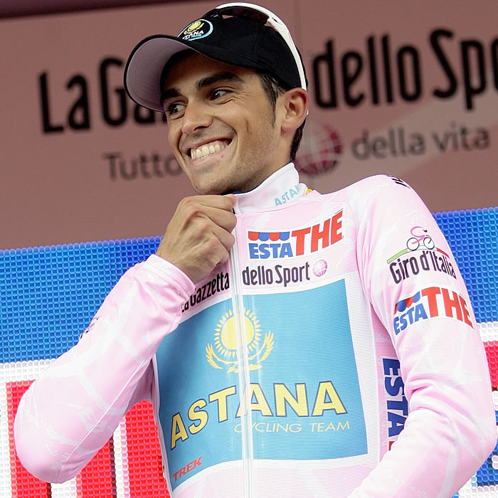 Contador se viste de rosa