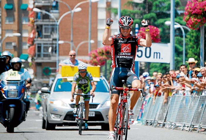Valverde se viste de campeón a sólo cinco días del Tour