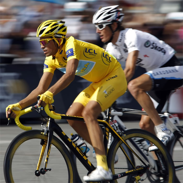 Contador logra su segundo Tour