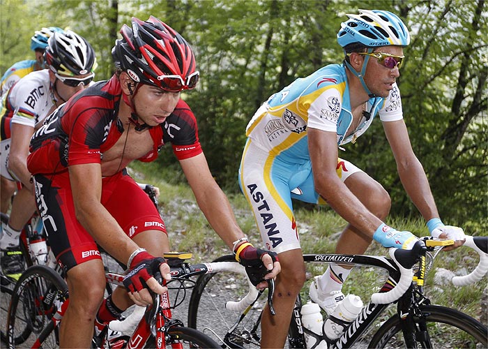 Contador: "Ha sido un día de desgaste para mañana en Avoriaz"