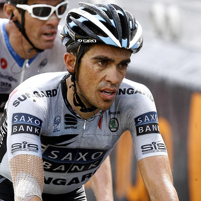 Contador: "Tengo ganas de que llegue la montaña"