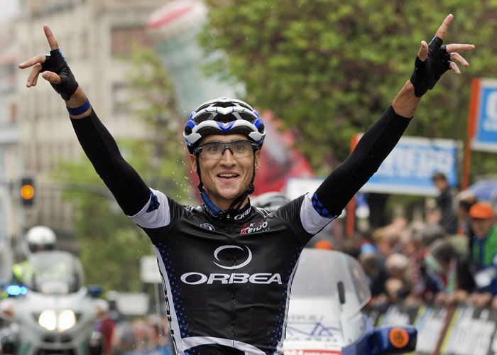 Muere atropellado Cabedo, ciclista del Euskaltel-Euskadi