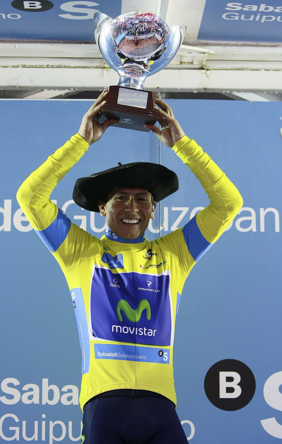 Quintana voló en la crono y ganó la Vuelta al País Vasco