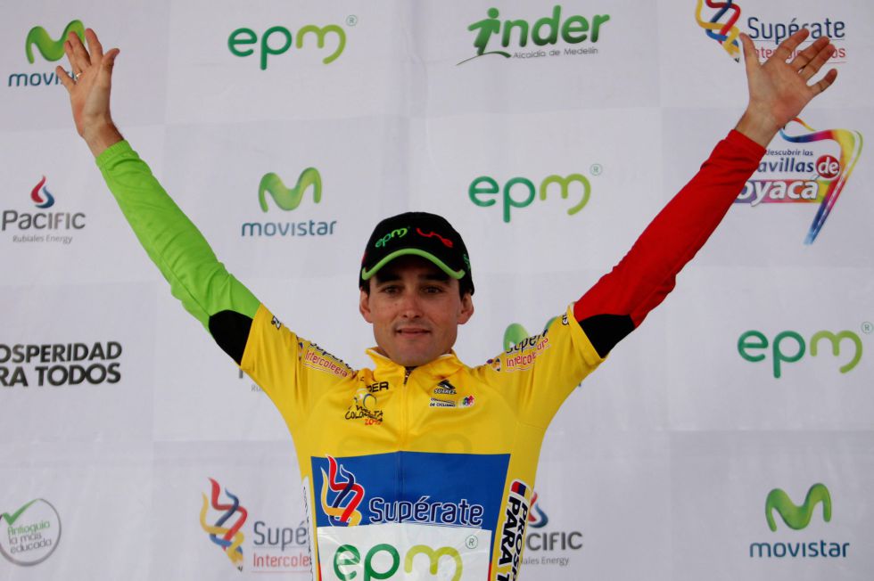 Óscar Sevilla gana la Vuelta a Colombia por 20 segundos