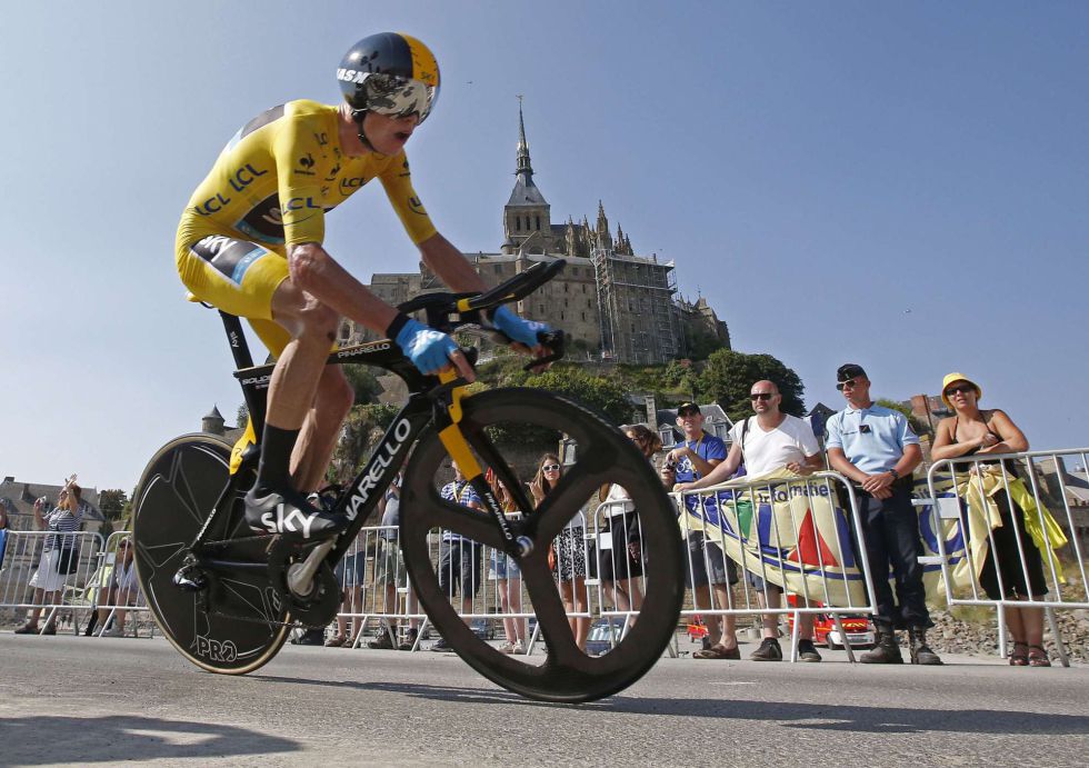 Chris Froome le saca 2:00 a Valverde y 2:03 a Contador