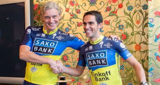 Tinkov: "Si Contador se va, me podría replantear mi marcha"