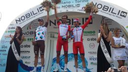Caruso gana la Milán-Turín y Dani Moreno repite en el podio