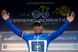 Quintana conquista por primera vez la Tirreno para Colombia