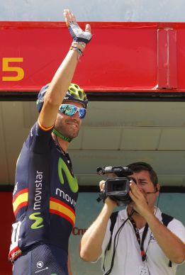 Valverde: "Sabía que esta etapa podía ser muy peligrosa"