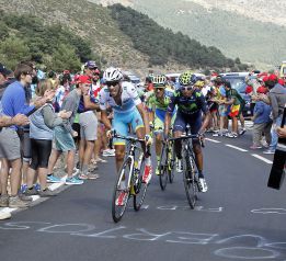 Fabio Aru es leyenda en la Vuelta