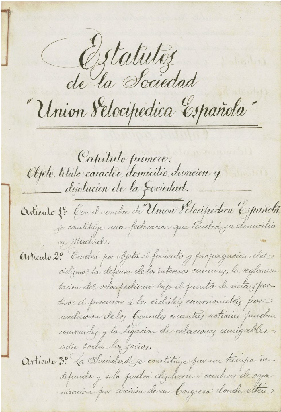 Ciclismo La Federación Española de Ciclismo cumple... ¡120 años!