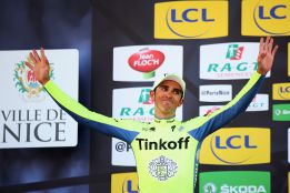Contador: "El nivel de la Volta es solo equiparable al del Tour"