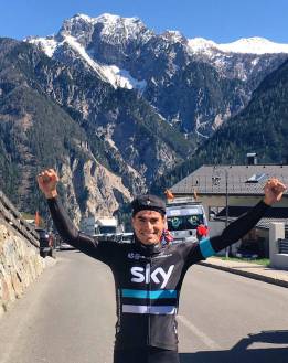 Mikel Landa avisa para el Giro: etapa y liderato en el Trentino