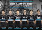 Froome y Kwiatkowski lideran al Sky en la Lieja-Bastoña-Lieja