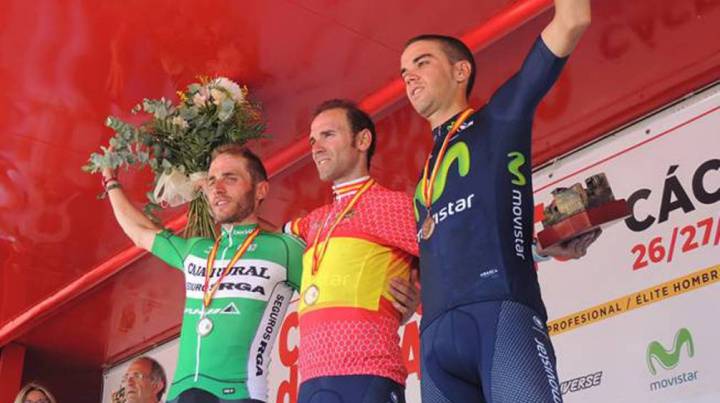 Contador, Purito y Valverde, en los Campeonatos de España