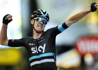 Froome ataca en descenso y ya es líder del Tour de Francia