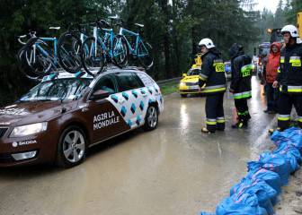 Suspendida la sexta etapa del Tour de Polonia por mal tiempo
