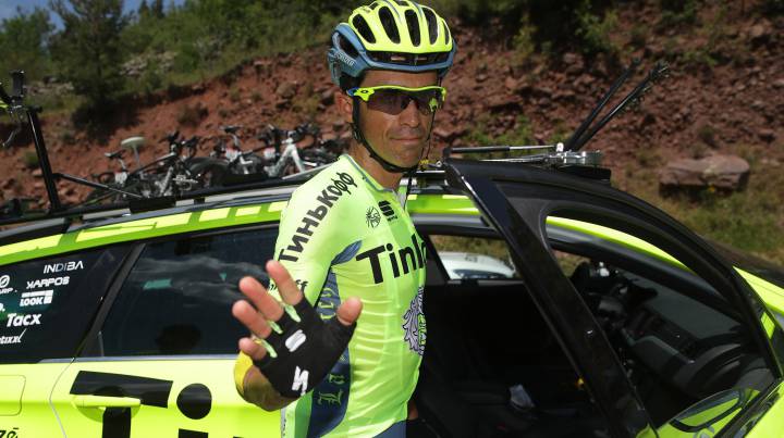 Alberto Contador vuelve a la acción en la clásica de Valverde