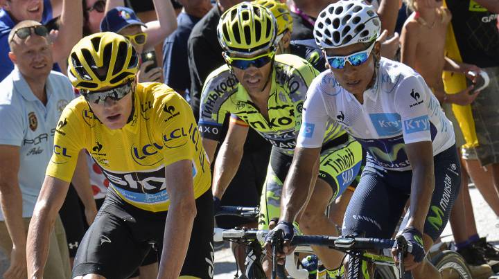 Froome-Contador-Nairo: la batalla que no tuvo el Tour