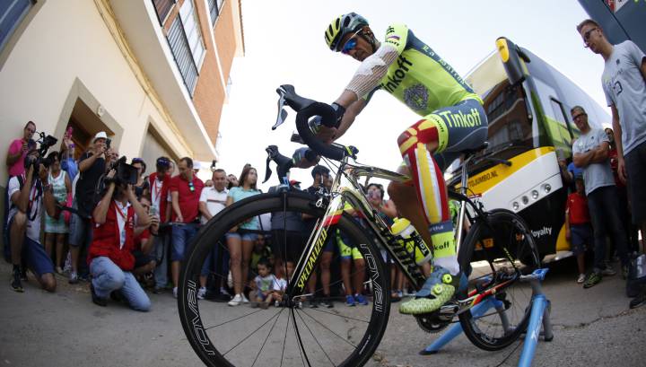 Contador luce varios vendajes en la salida de Villalpando