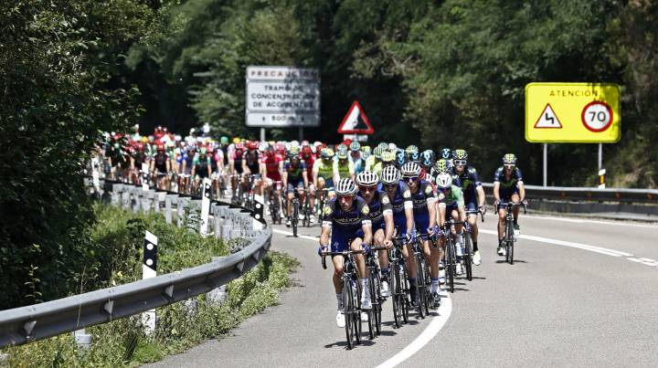 La Vuelta a España 2016 resumen de la etapa 11 Colunga / Peña Cabarga, Chris Froome venció en Peña Cabarga, la cima que le descubrió en 2011. Segundo fue Nairo Quintana y, en tercer lugar, el incombustible Alejandro Valverde.