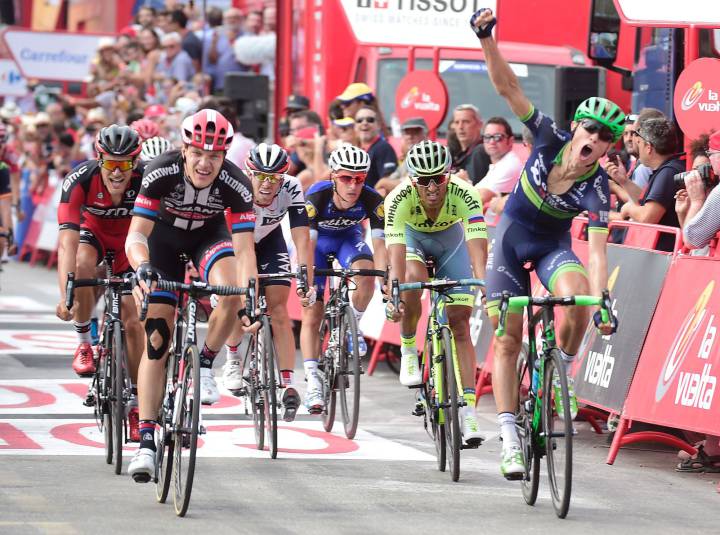 Resumen Etapa 18 Vuelta España: Nielsen se impone al sprint