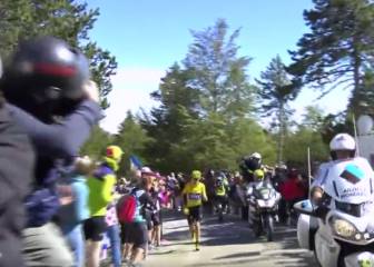Froome a pie en Mont Ventoux, el momento ciclista de 2016