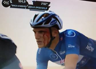 Kittel denuncia que recibió un golpe de un ciclista del Astana