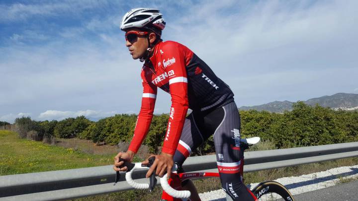Contador debuta con el Trek con ganas de "dar guerra"