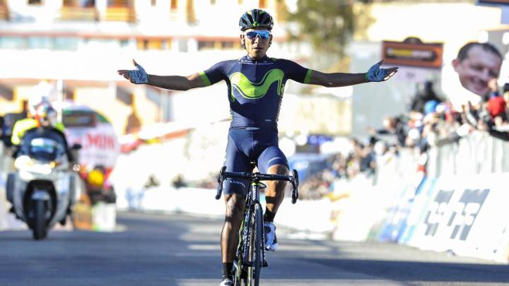 Nairo Quintana se exhibe en el Terminillo y avisa para el Giro