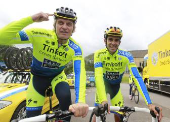Tinkov no olvida a Contador: 