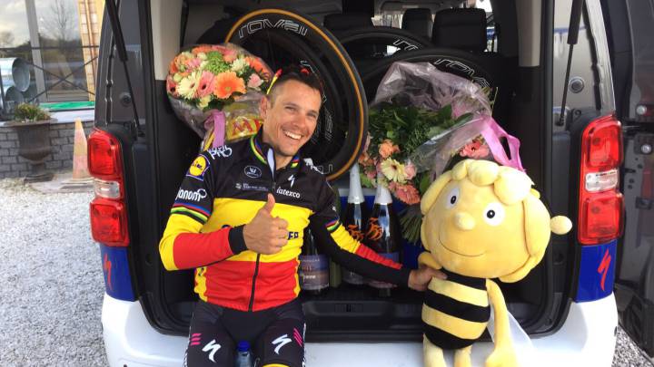Gilbert conquista La Panne a tres días del Tour de Flandes
