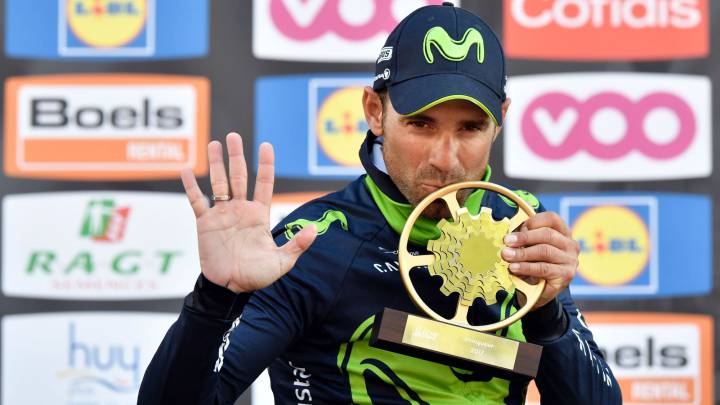 Valverde, a dos victorias de Eddy Merckx en las Ardenas