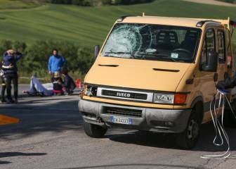 Fallece Scarponi tras ser atropellado por una furgoneta