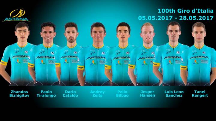 Astana no sustituirá a Scarponi en el Giro e irá con ocho ciclistas