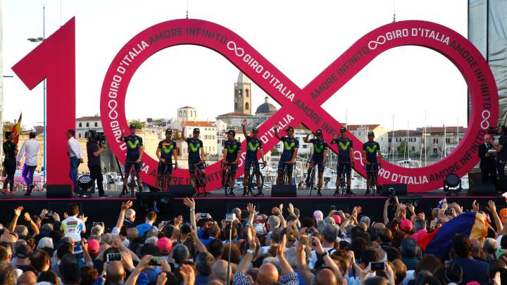 Nairo inicia su reto Giro-Tour en la edición número 100