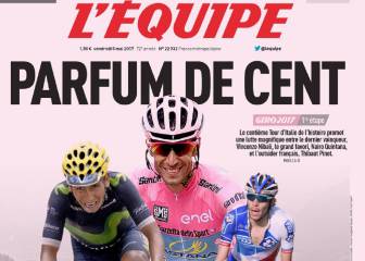 La prensa se tiñe de rosa por el inicio del Giro del Centenario