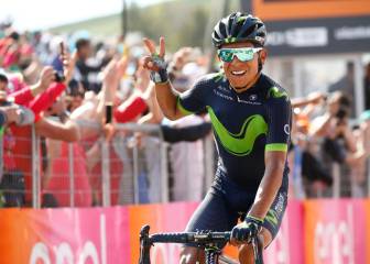Nairo Quintana, el más fuerte en el Blockhaus: triunfo y rosa