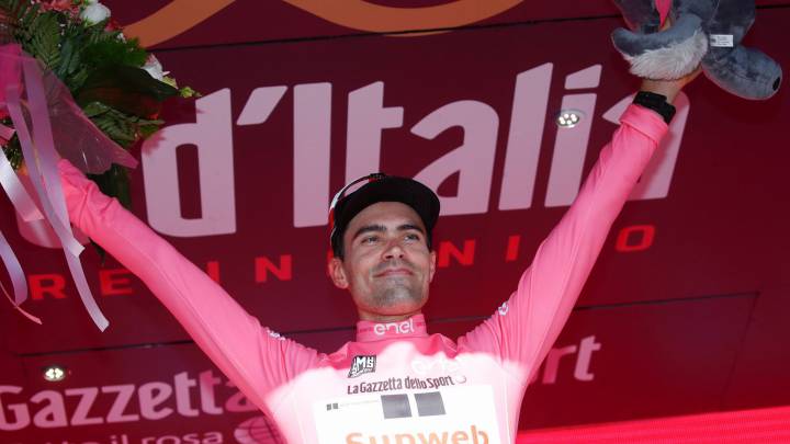 Tom Dumoulin, ganador de la crono de la etapa 10 del Giro de Italia 2017