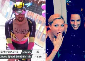 Final feliz para Campenaerts: la chica dijo 
